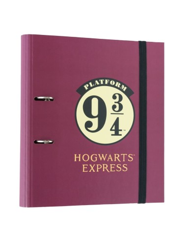 CARPETA 2 ANILLAS HARRY POTTER PLATAFORMA 9 3/4