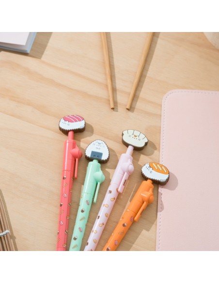 BOLIGRAFO ALEATORIO TOPPER GIRATORIO PUSHEEN SUSHI ROLL