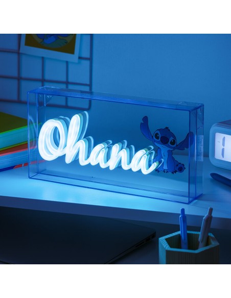 Lámpara LED estilo neón Ohana 15 x 30 cm
