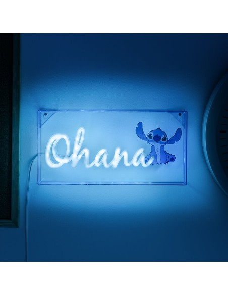 Lámpara LED estilo neón Ohana 15 x 30 cm