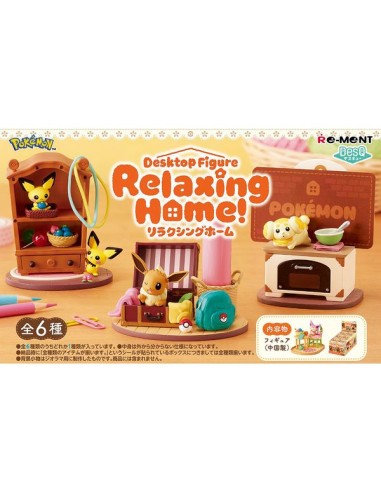 Re-ment - Pokémon: Relaxing Home!: 1 caja sorpresa