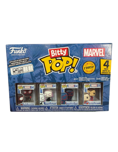 Funko Bitty POP! Marvel Spider-Man Miles Morales Edición Limitada Chase