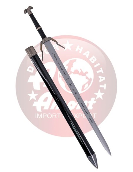 Espada de plata de Geralt de Riva (The Witcher) bambú