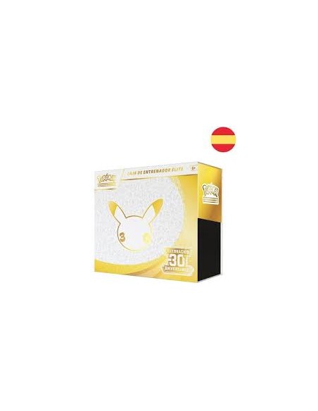 Estuche Entrenador Elite 30th Aniversario cartas Pokemon Español