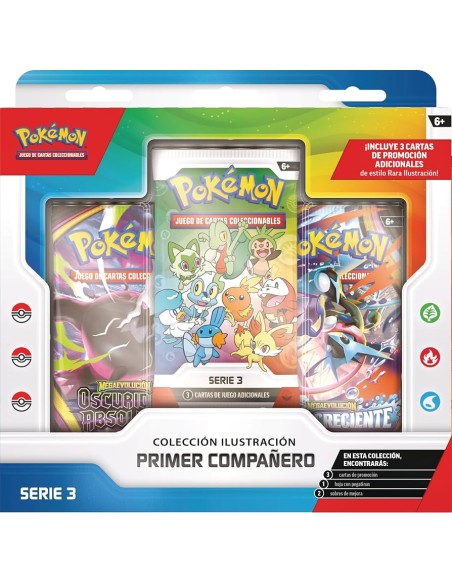 Juego cartas Primer Compañero Pokemon III español