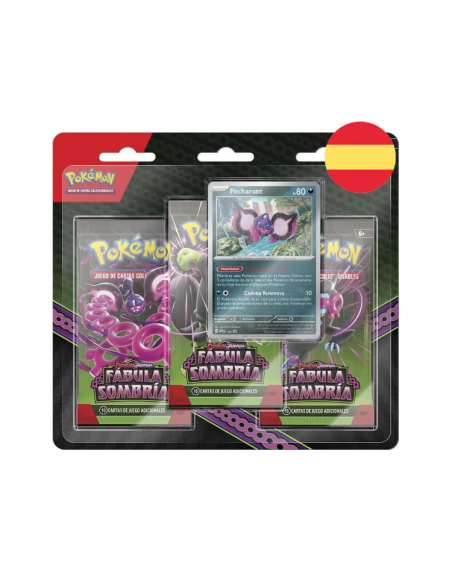 Blister cartas Fabula Sombria Escarlata y Pupura Pokemon (español)