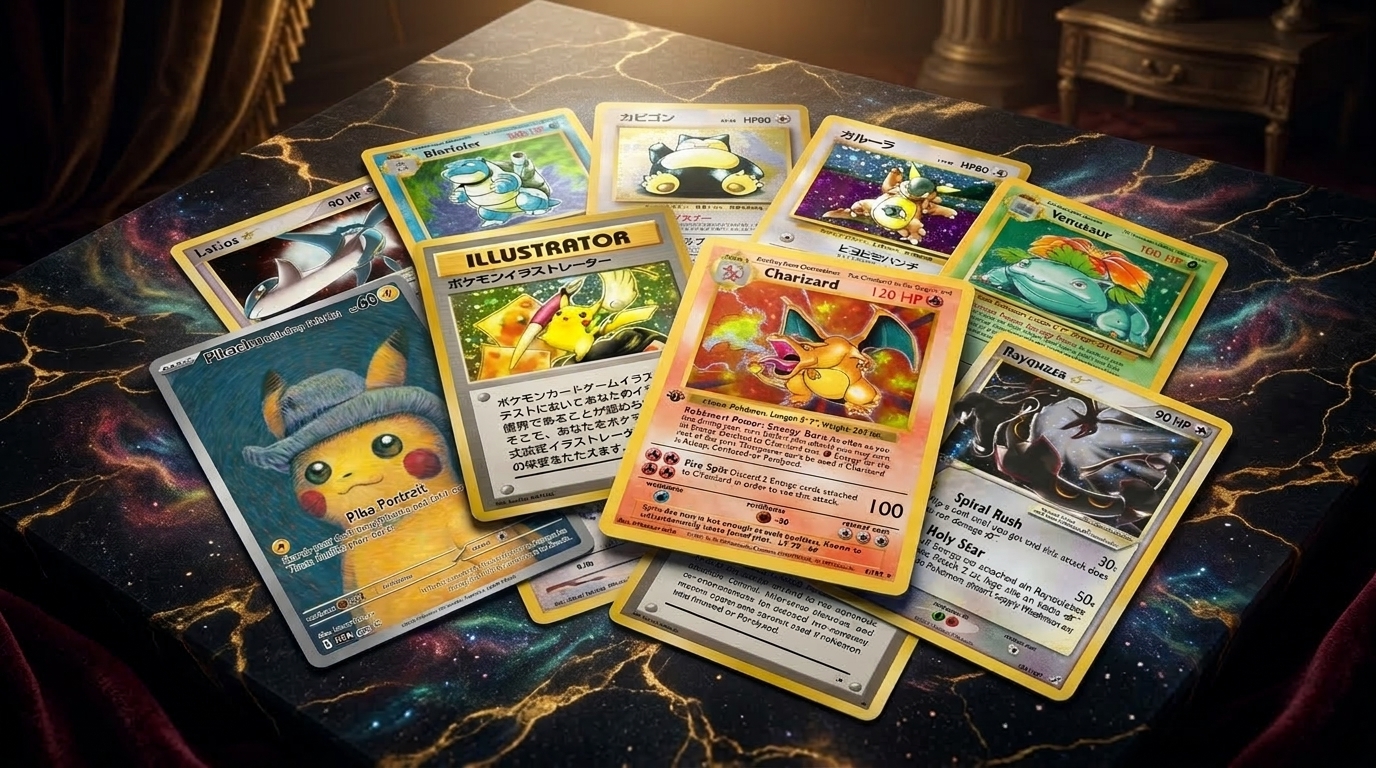 recopilaci&oacute;n de cartas pokemon